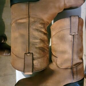 Womens Justins brown ropers